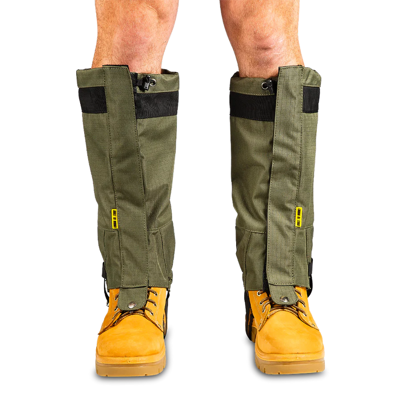 Rugged Xtremes Canvas Leg Snake Gaiters - Long