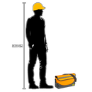 Rugged Xtremes - PVC Crib Tool Bag (Medium) - Orange