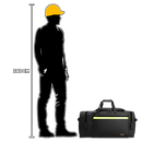 Rugged Xtremes Essentials Offshore PVC Crew Bag - Black