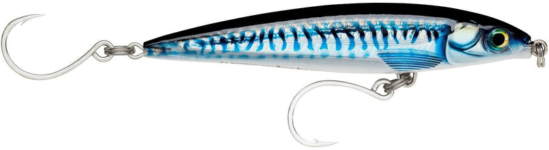 Rapala X-Rap Long Cast Shallow Lure (SXRLS12HDSBM) - Silver Blue Mack HD