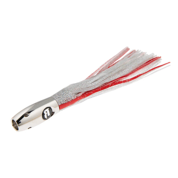 Richter Silver Tornado Lure Silver Bleed - Rigged