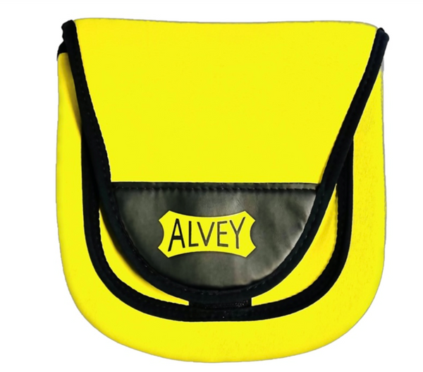 Alvey Neoprene Reel Bag Yellow
