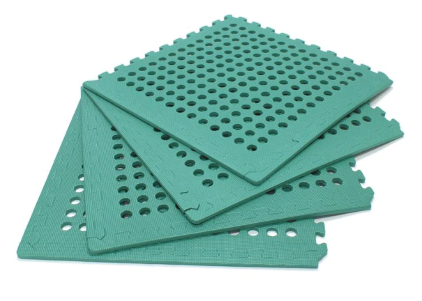 OZtrail Foam Floor Mat (4 Pack) - Green