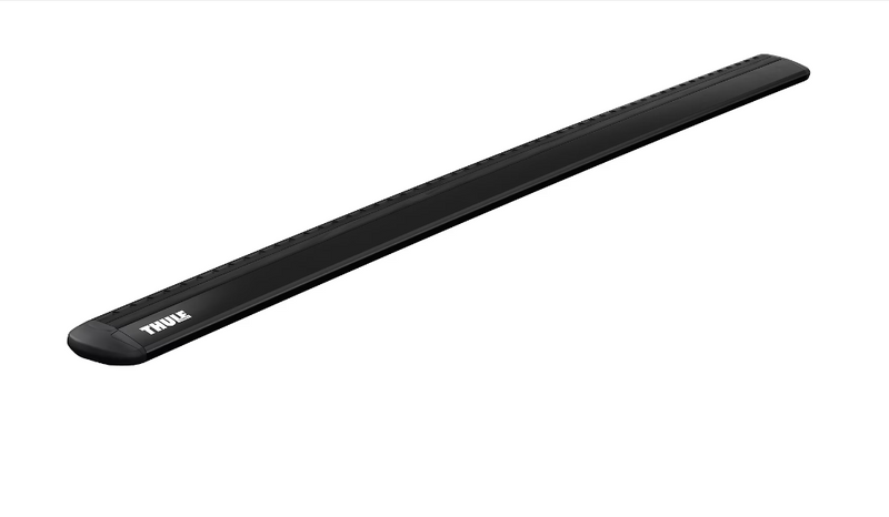 Thule 135cm Wingbar Evo Roof Bar - Black (2 Pack)