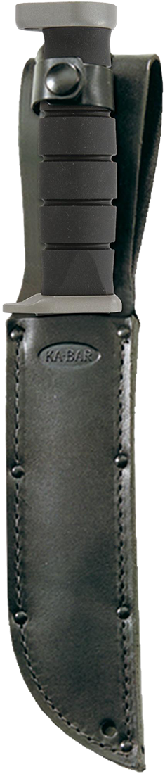 Ka-Bar Full Size Serrated Edge Utility Knife - Black (KB1212)