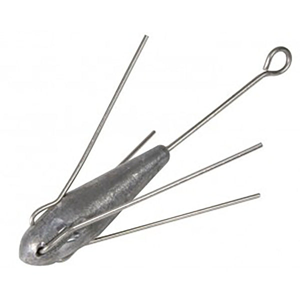 Grapnel Sinker Long Boom With Clip 9oz