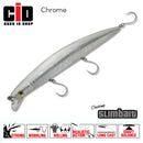 CID Slimbait Lure 175mm Chrome