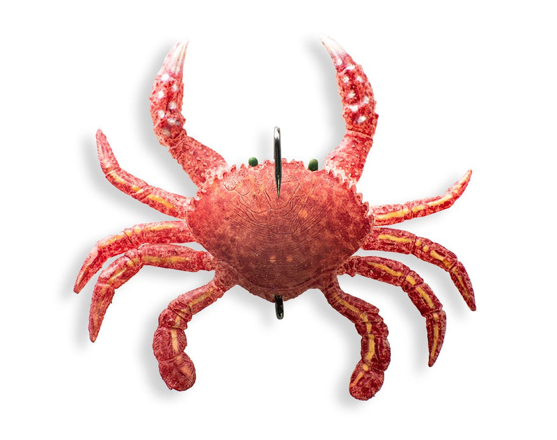 Chasebaits Smash Crab Lure 100mm Red Bait Crab