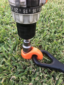 Ground Dogs 19mm Socket with Drill Adaptor for Ground Dogs and Ground Grabber Pegs