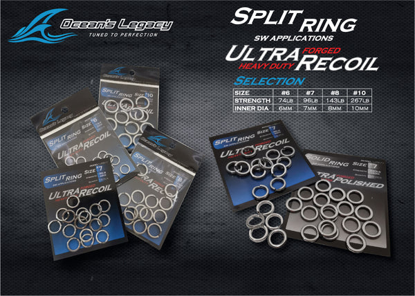 Ocean's Legacy Ultra Split Rings 10 - 121kg