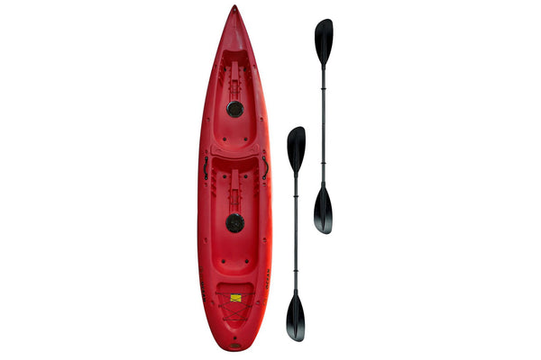 OzOcean Tandem Fishing Kayak - Red