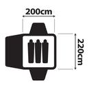 OZtrail 3VP Tasman Dome Tent (3 Person)