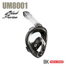 Tusa Full-face Snorkelling Mask - Black (UM8001)
