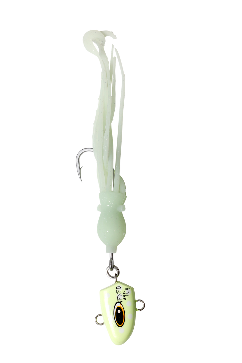Vexed Occy Head Lure 80g Lumo Glow Spot