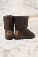 Burke & Wills Women's Woolly Boots - Brown