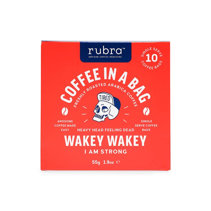 Rubra Coffee in a Bag - Wakey Wakey (I Am Strong)