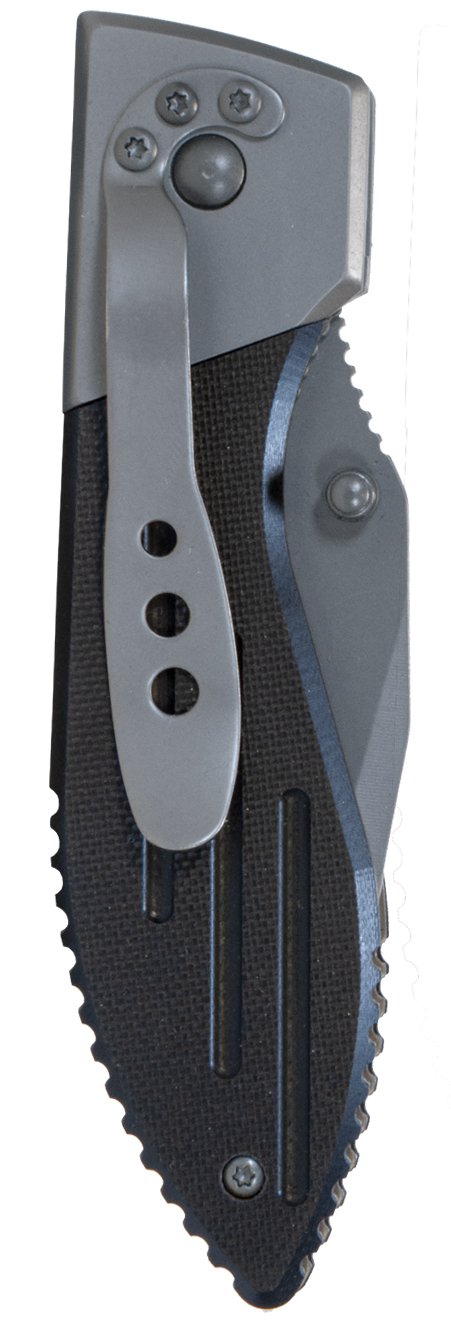 Ka-Bar Warthog Folder III 3.125" Knife Tanto Blade G10 Handle - Black (KB3074)