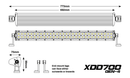 HardKorr Lighting LED Light Bar Driving 27in 228w