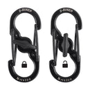 Nite Ize S-Biner MicroLock (2 Pack) - Black