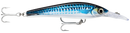 Rapala X-Rap Magnum Lure - Xtreme 160HDSBM Silver Blue Mack HD