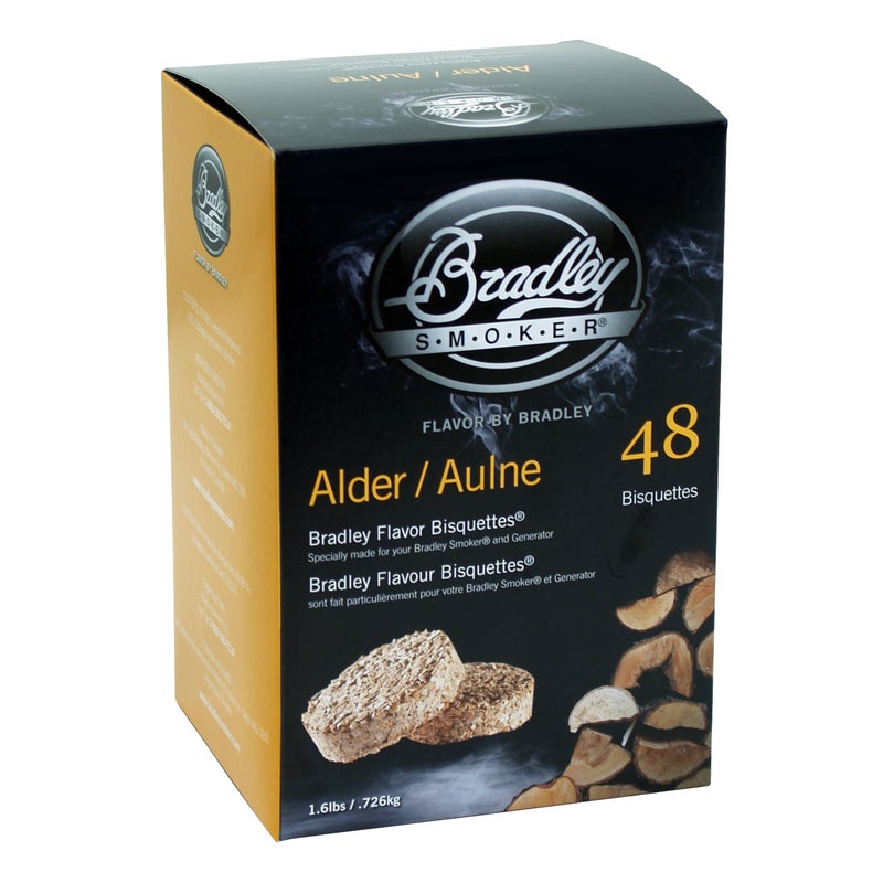 Bradley Bisquettes Alder 48 Pack