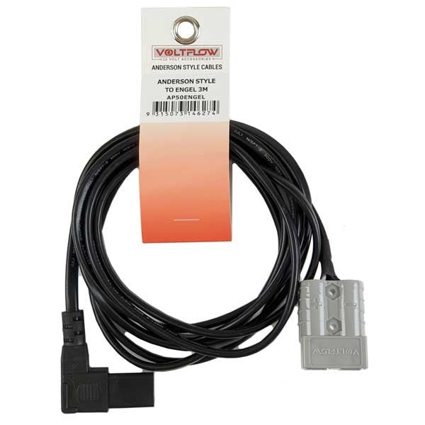 Voltflow Anderson Style Onnector 50AMP Power Cable to Engel (3M)