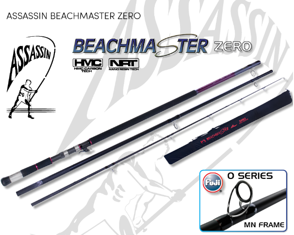Assassin Beachmaster Zero Rod ABMHS 14ft Spin