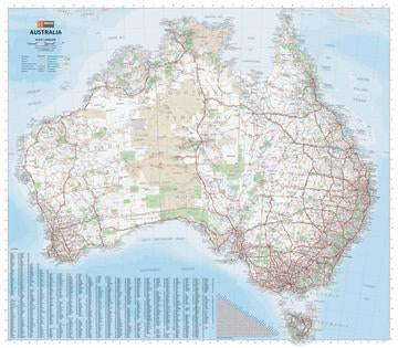 Hema Australia Large Map