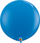 Qualatex Balloon 90cm (Pack of 2) - Dark  Blue