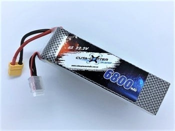 Cuta-Copter Trident 6800mAh 22.2V Lipo Battery - Suit Trident Fishing Drones