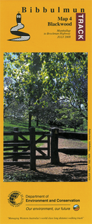 Bibbulmun Track Map 4 - Blackwood