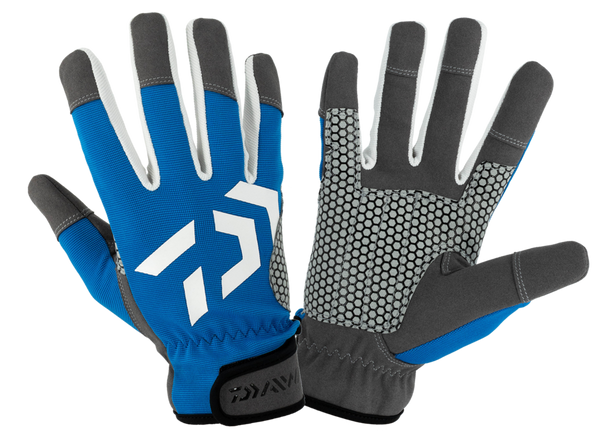 Daiwa Offshore Gloves Blue Medium