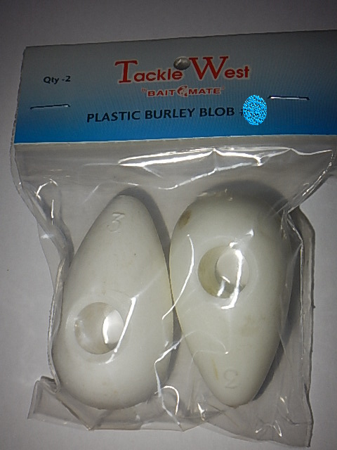 Tackle West Plastic Burley Blob Size 3 PBB3PP