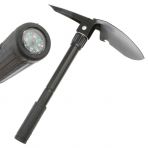 Wildtrak Multi Purpose Camp Tool with Shovel, Pick Axe, Saw & Compass