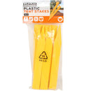 Wildtrak 17cm Plastic Tent Pegs (6 Pack) - Yellow