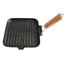 Wildtrak Cast Iron Skillet With Wooden Handle