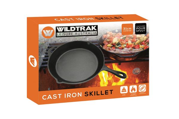 Wildtrak Cast Iron Skillet (31cm)