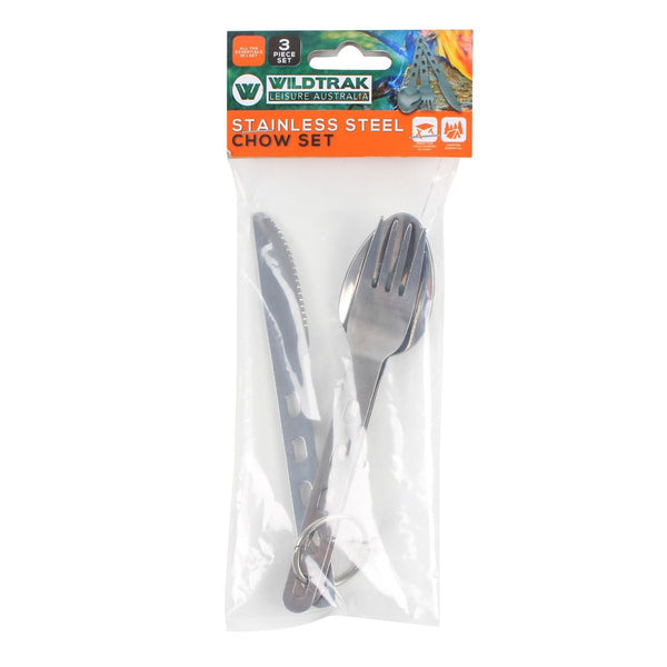 Wildtrak Chow Set (3 Pieces) - Stainless Steel