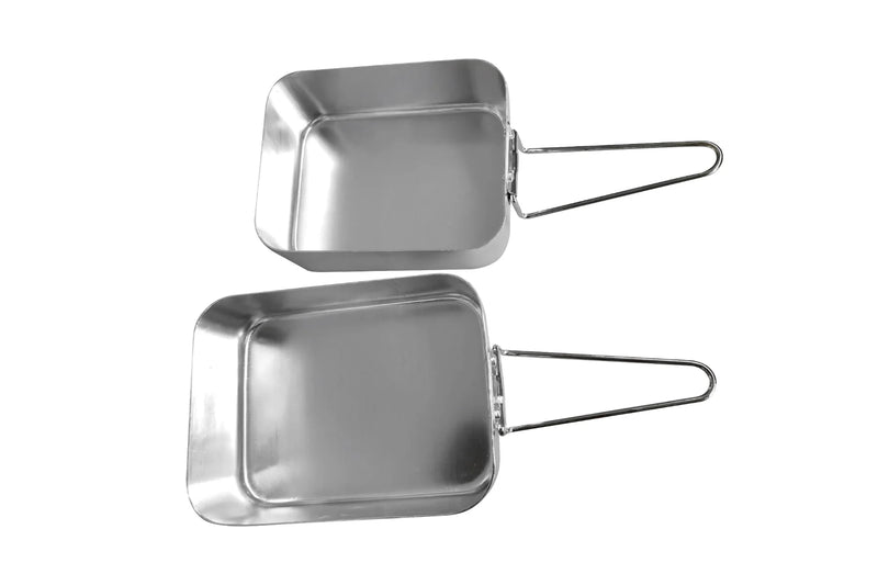 Wildtrak Aluminium Mess Kit (2 Pieces)