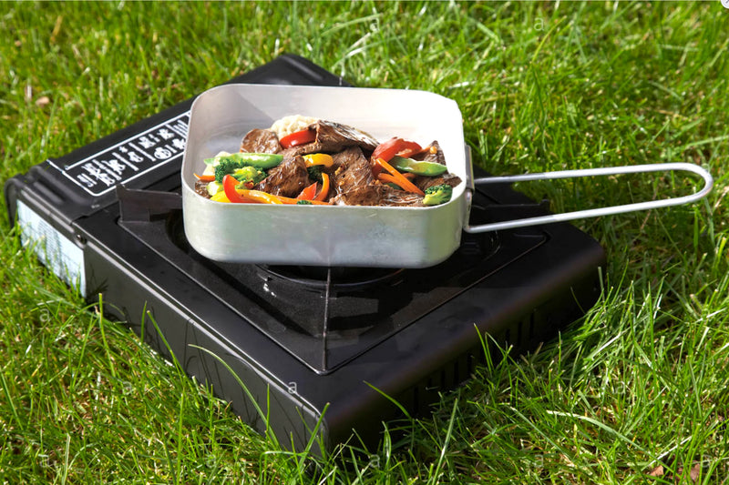 Wildtrak Aluminium Mess Kit (2 Pieces)