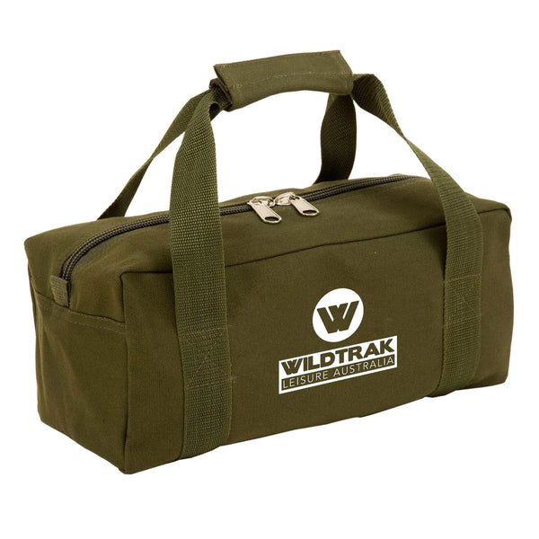 Oztrail canvas duffle on sale bag