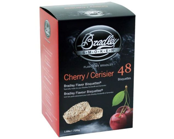 Bradley Bisquettes Cherry 48 Pack