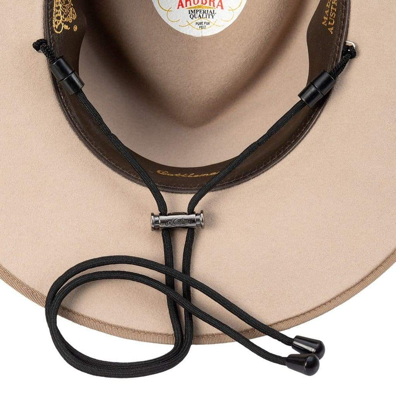 Akubra Chinstrap - Black