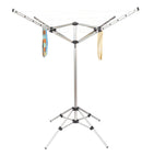 Wildtrak Collapsible Portable Rotary Clothesline - 165cm High