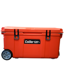 BlackWolf Rolling Cooler (120L) - True Red