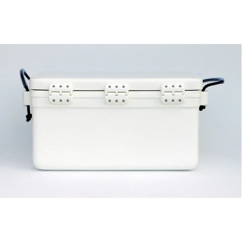 Icey Tek Long Ice Box Cooler - 56L - White