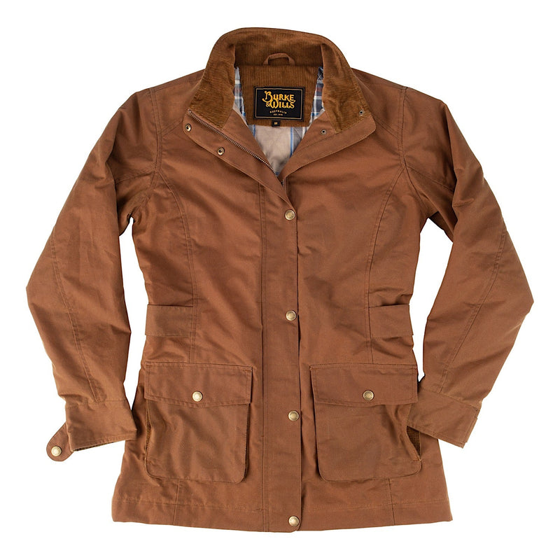 Burke & Wills Womens Darling Jacket - Dark Camel