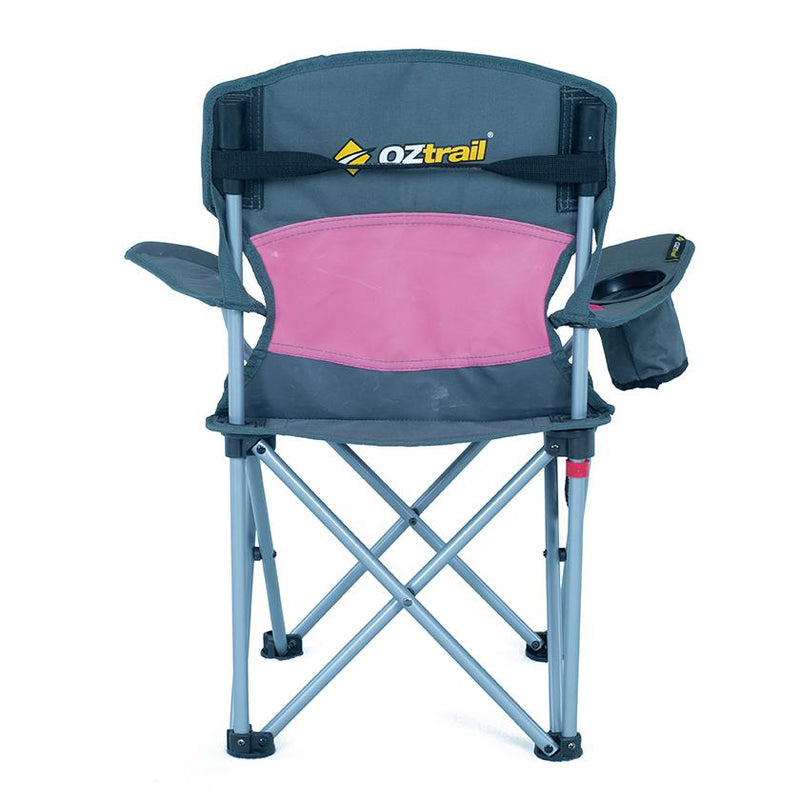 OZtrail Junior Deluxe Arm Chair Pink