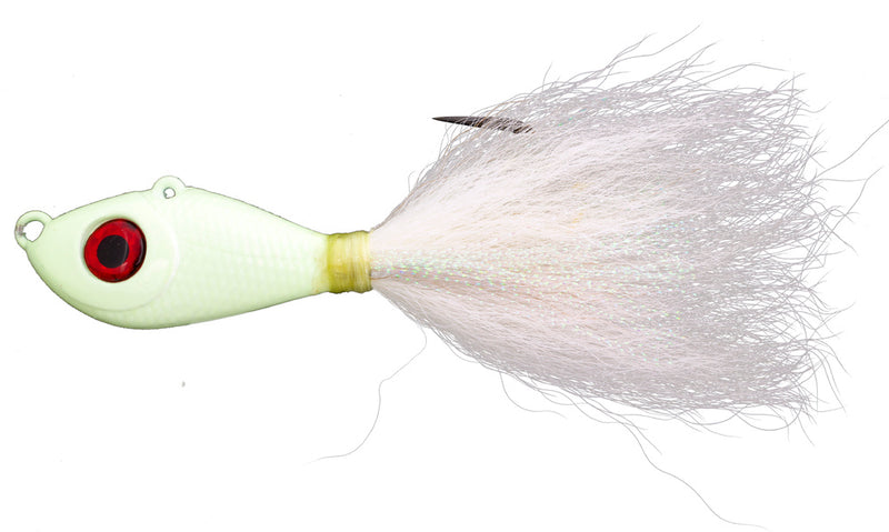 Mustad Big Eye Jig 1oz Glow