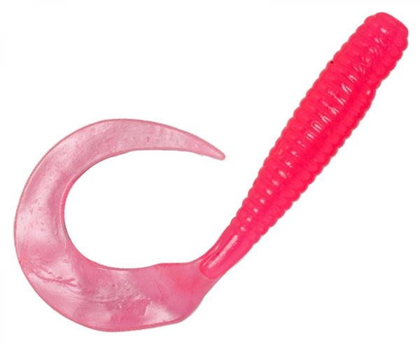 Zman 9" Grubz Neon Pink Soft Plastic